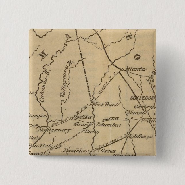 Alabama, Georgien, Florida Knapp (Framsida)