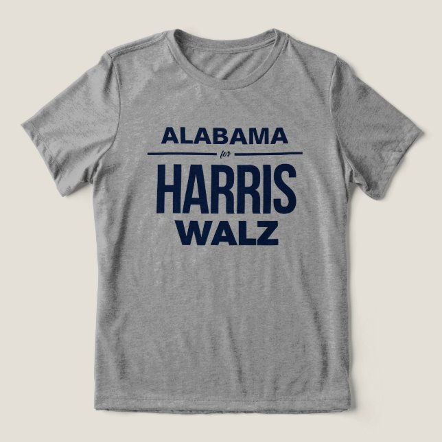 Alabama Harris Walz T Shirt (Design Framsida)