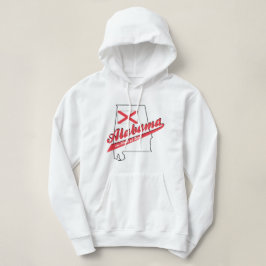 Alabama Heart of Dixie Hoodie för kvinnor Tee