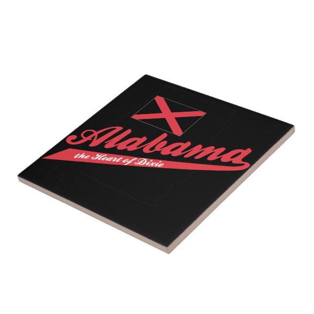 Alabama Heart of Dixie Kakelplatta (Sidan)