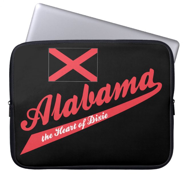 Alabama Heart of Dixie! Laptop Fodral (Framsidan)