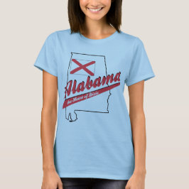 Alabama Heart of Dixie Tee Shirt