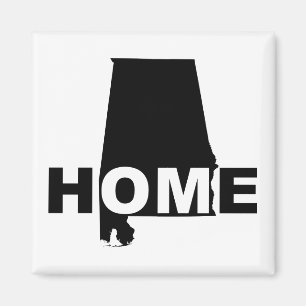Alabama Hemma Borta Från Stat Frysmagnet Magnet