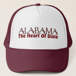 Alabama hjärta av Dixie hattar Keps