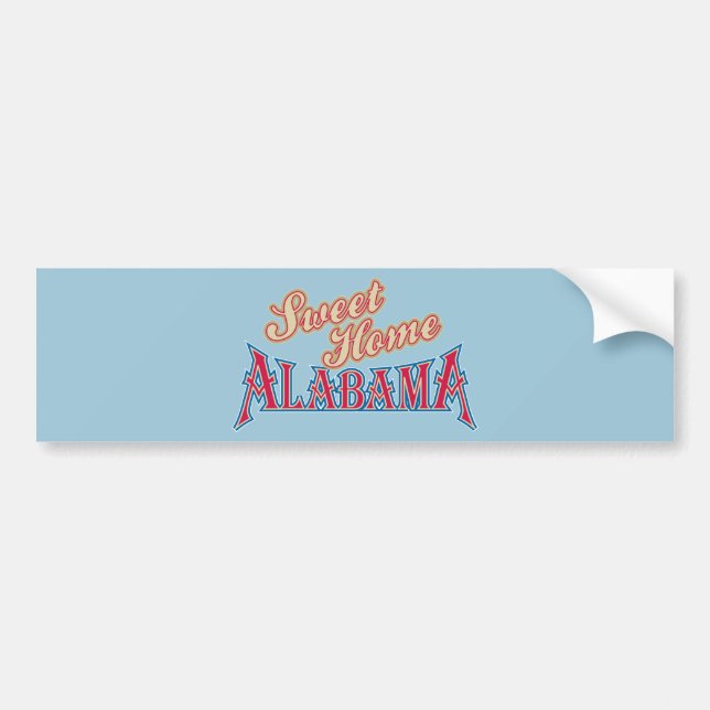 Alabama Home Bildekal (Framsidan)