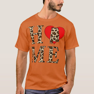 Alabama Home Leopard Skriv ut T Shirt