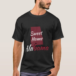 Alabama Home Sweet Home State Pride T Shirt