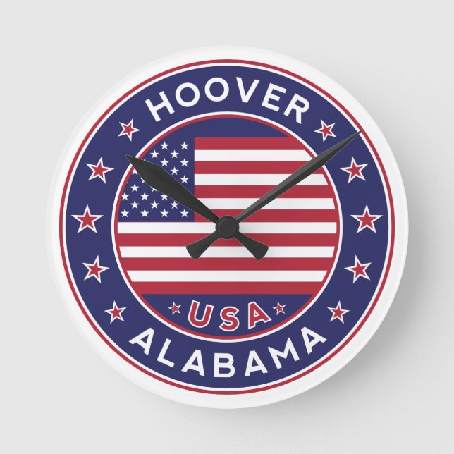 Alabama, Hoover Rund Klocka (Framsida)