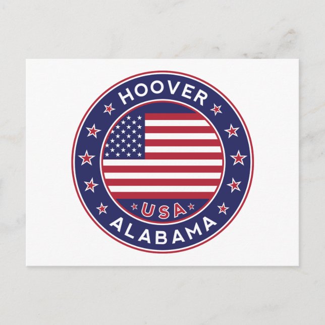 Alabama, Hoover Vykort (Framsida)