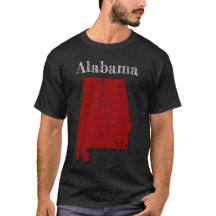 Alabama Interstate [Berry Red Design]