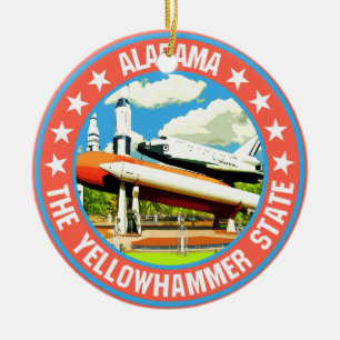 Alabama Julgransprydnad Keramik