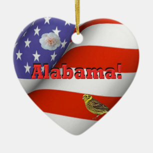 Alabama Julgransprydnad Keramik