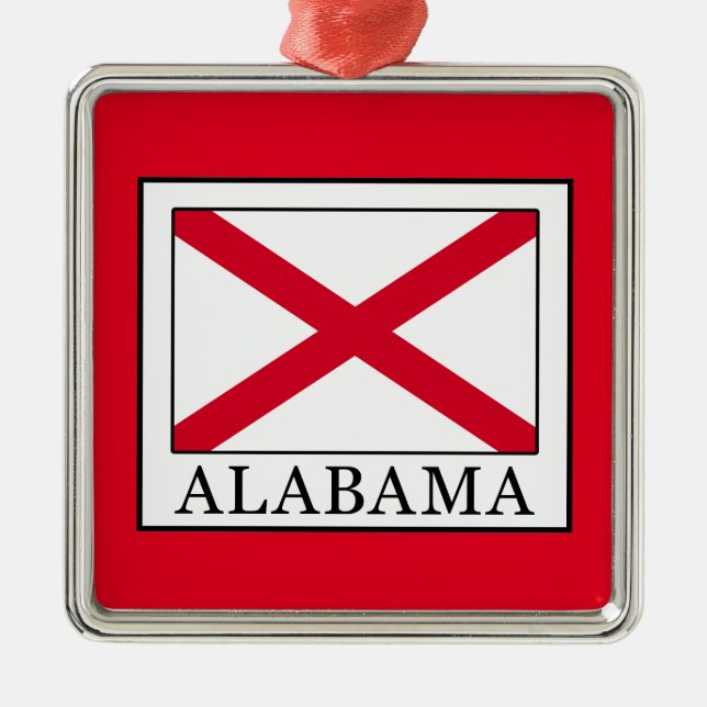 Alabama Julgransprydnad Metall (Framsidan)