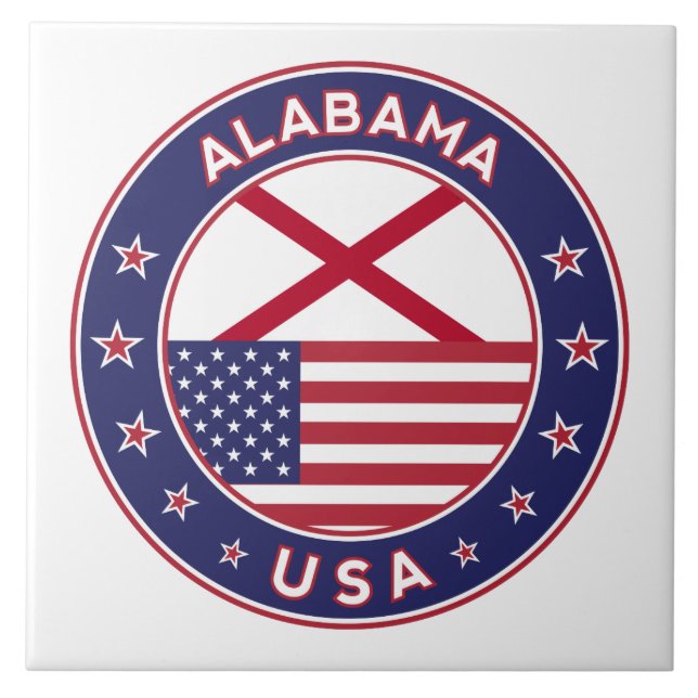 Alabama Kakelplatta (Framsidan)