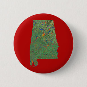 Alabama Karta Button Knapp