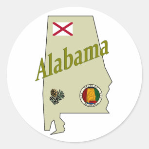 Alabama klistermärke