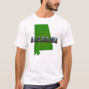 Alabama, kontur och Bild Tröja