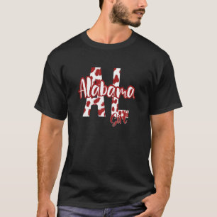 Alabama Leopard Cheetah Travel Vacation Souvenir C T Shirt