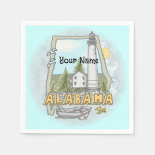 Alabama Lighthouse Pappersservett