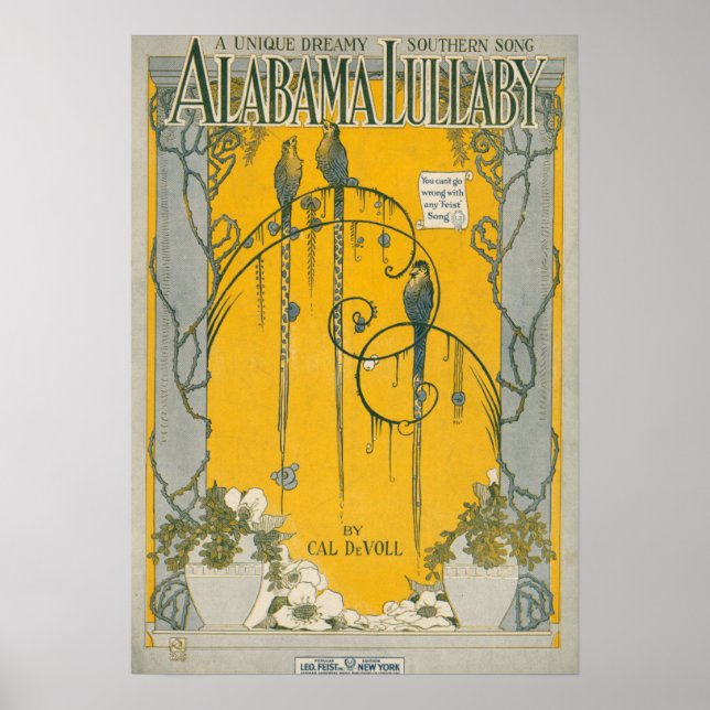 Alabama Lullaby Poster (Framsidan)