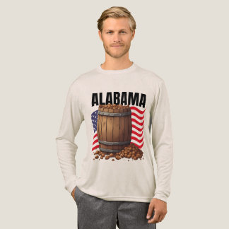 Alabama Men's Bella+Canvas Långärmad T Shirt