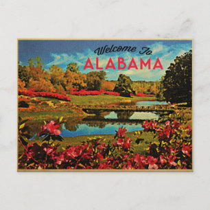 Alabama Mirror Lake Vykort