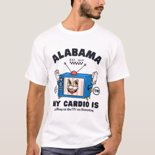 Alabama: mitt hjärta skriker t shirt