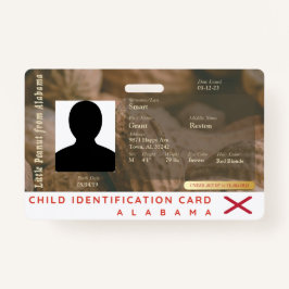 Alabama - Mitt lilla peanut Child-ID