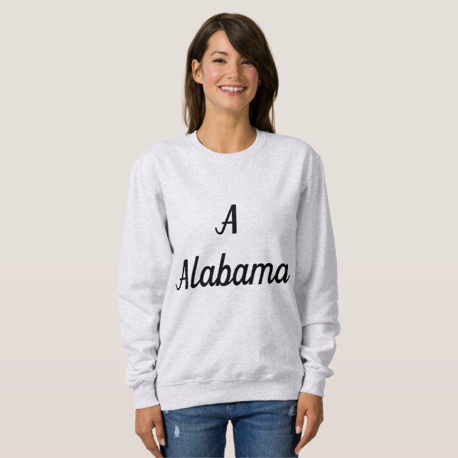 Alabama monogram t shirt (Hel framsida)