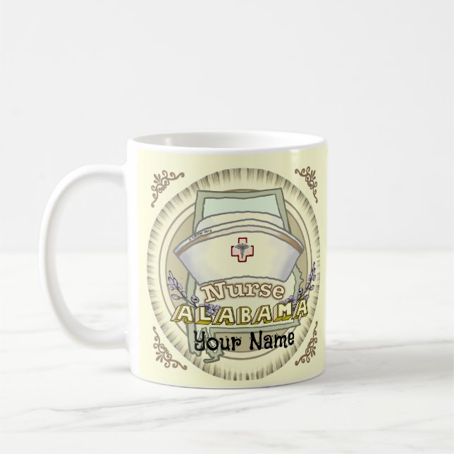 Alabama Nurse Kaffemugg (Vänster)