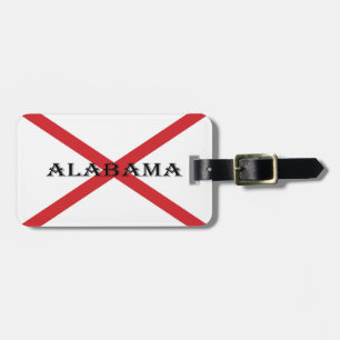 Alabama och Flagga cd ltcnt Bagagebricka