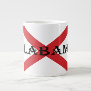 Alabama och Flagga Jumbo Mugg