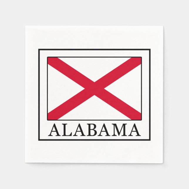 Alabama Pappersservett (Framsidan)