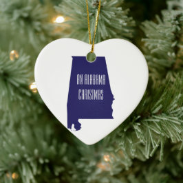 Alabama Personlig State jul Ornament