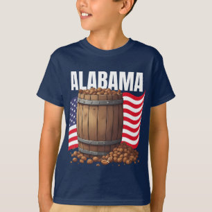 Alabama Pojke Mörk T-Shirt