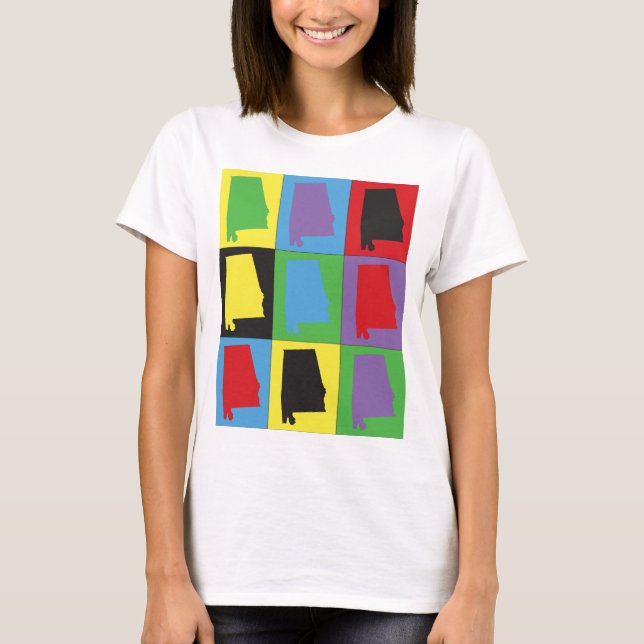 Alabama Pop Art Tee (Framsida)