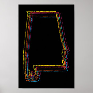 alabama-pride oskärpa poster