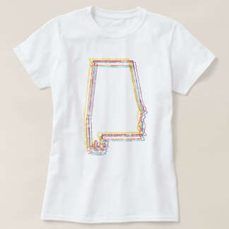 alabama-pride oskärpa t-shirt