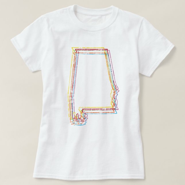 alabama-pride oskärpa tröja (Design framsida)
