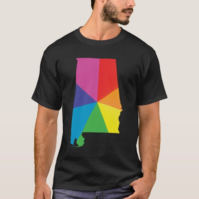 Alabama-pride. T Shirt (Framsida)