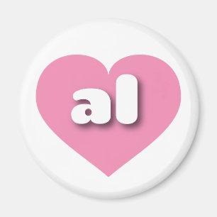Alabama rosa hjärta - I kärlek al Magnet
