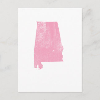 Alabama - rosa vintageGrunge Vykort
