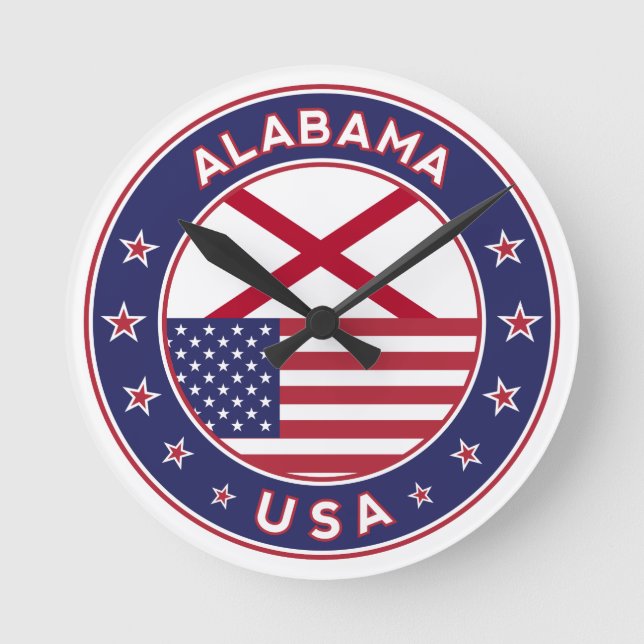 Alabama Rund Klocka (Framsida)