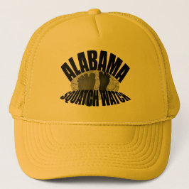 Alabama Sasquatch Watch Hat Truckerkeps