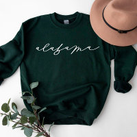 Alabama Script State Women's Sweatshirt
