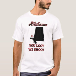 Alabama Second Amendment Freedom T-Shirt