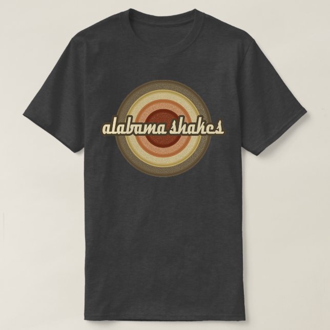 Alabama Shakes Circle Crayon TShirt T Shirt (Design framsida)