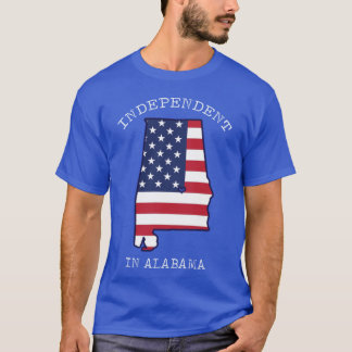 Alabama självständighetsdag 4 juli skjorta t shirt