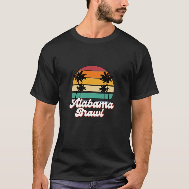 Alabama Slagsmål  T Shirt (Framsida)