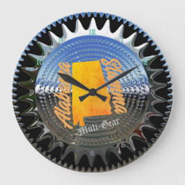 Alabama Slamma Multi-Gear Clock Stor Klocka